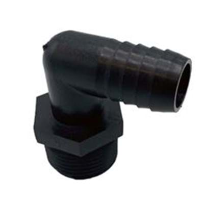 3/4" MPT x 5/8" HB 90 Degree Poly Elbow