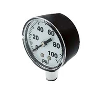 Pressure Gauge 0-100 PSI with 2" Face