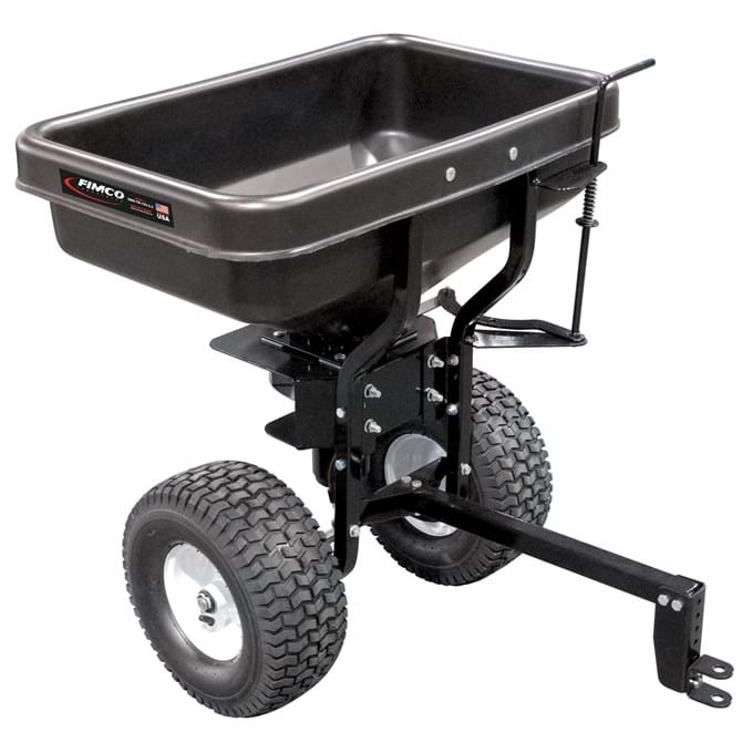 FIMCO Trailer Dry Material Spreader 2.2 Cu Ft 12V