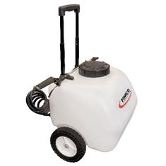 Electric lawn clearance sprayer