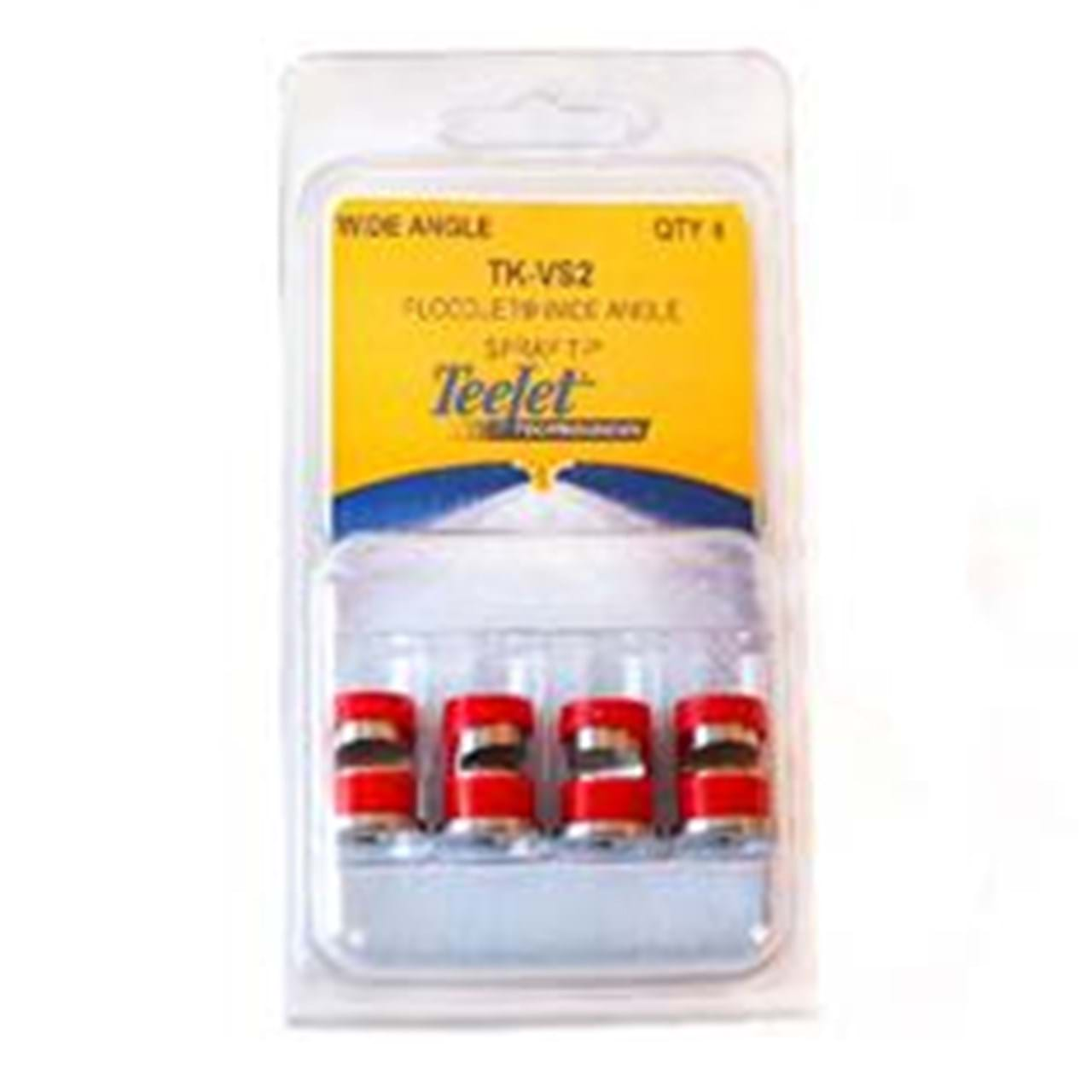 TeeJet TK-VS2.5 FloodJet Tip - Brown 4 Pack